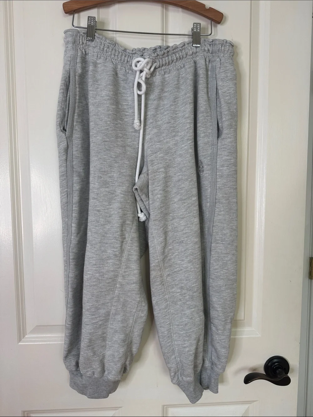 FP Movement by Free People Flutter Cropped Gray Drawstring Joggers never worn! - Picture 5 of 5